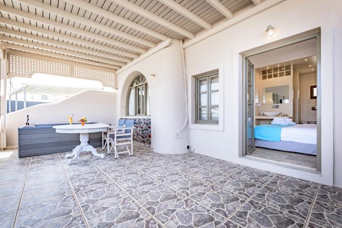 En Plo Boutique Suites Oía Oda fotoğraf